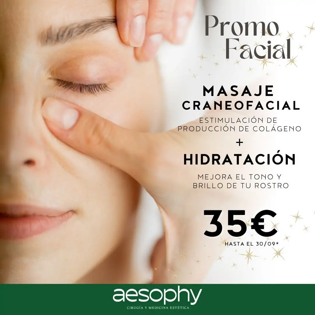 hidratacion facial Málaga Clínica Aesophy